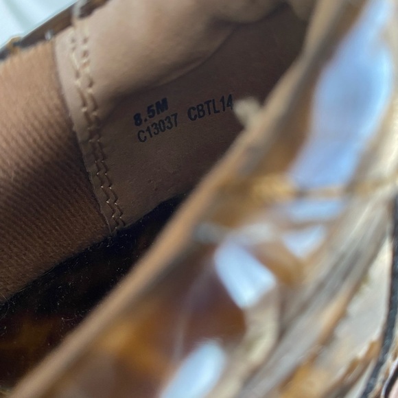 B.O.C. by Born Women's Shoes 8.5 Peggy Tortoiseshell Clogs Brown Leopard Y2K - Picture 10 of 14